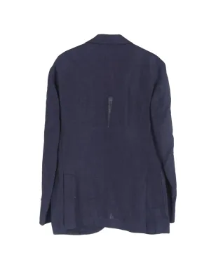 Brunello Cucinelli Vintage シングルブレストスーツ - ブルー - サムネイル2