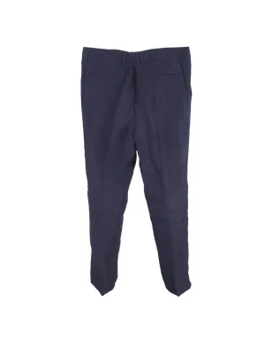 Brunello Cucinelli Vintage シングルブレストスーツ - ブルー - サムネイル4