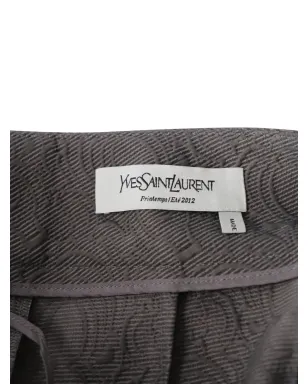 Saint Laurent Pre-Owned ジャカードプリントパンツ - サムネイル3
