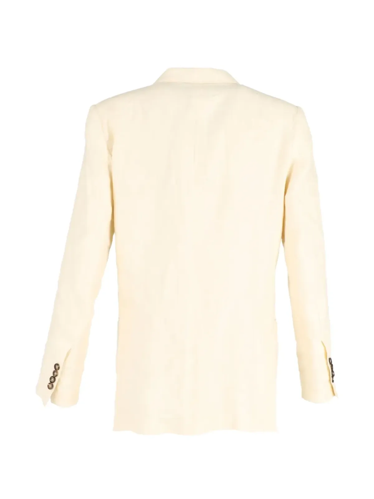 Loro Piana Pre-Owned ダブルブレストリネンブレザー - 画像2