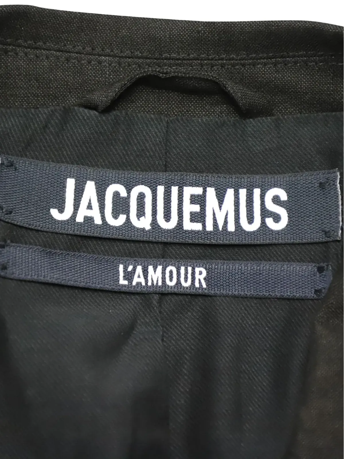 Jacquemus Pre-Owned La Veste D'Homme パッチポケット ブレザー - 画像3