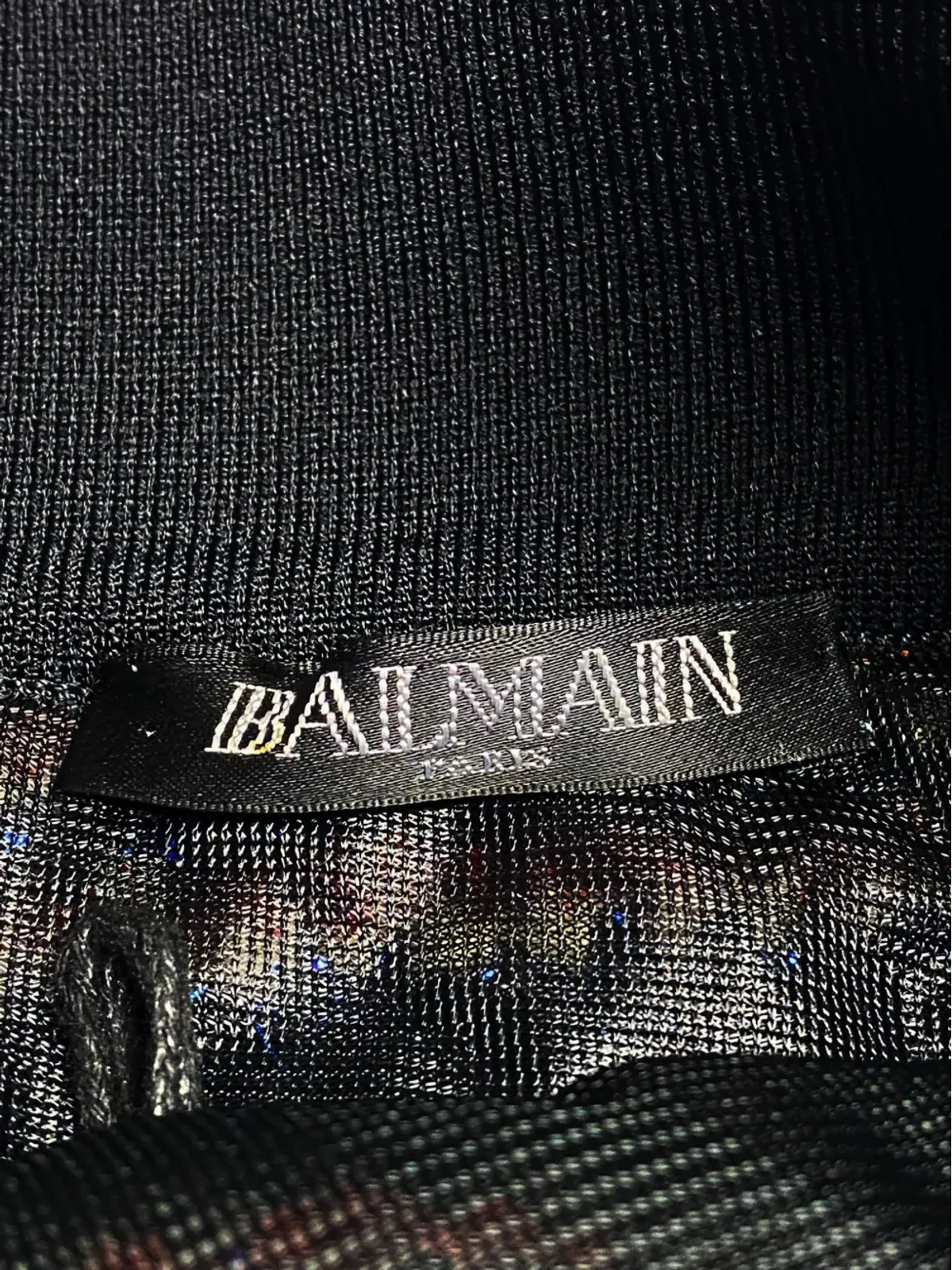 Balmain Pre-Owned ペンシルタータン スカート - 画像3