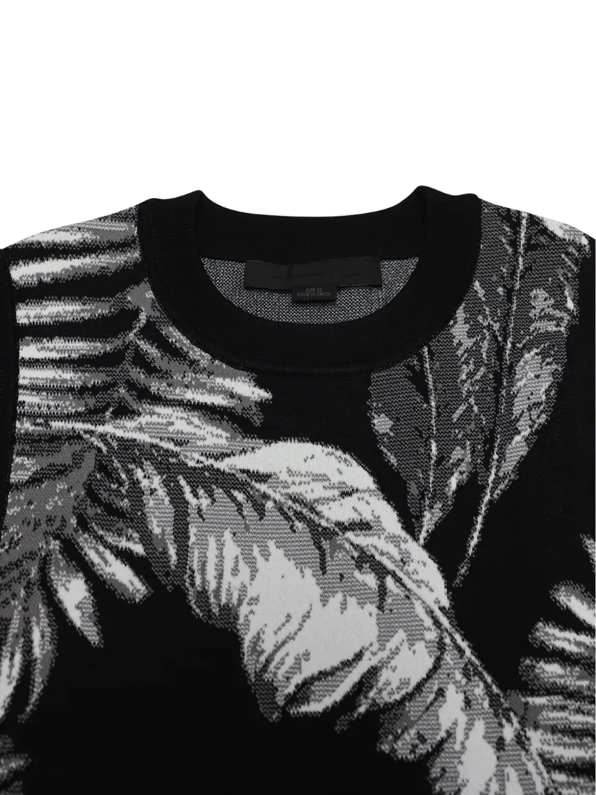 Alexander Wang ビンテージ ハワイアンプリント ノースリーブトップ - ブラック - 画像4