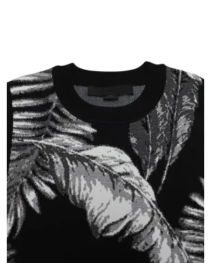 Alexander Wang ビンテージ ハワイアンプリント ノースリーブトップ - ブラック - サムネイル4