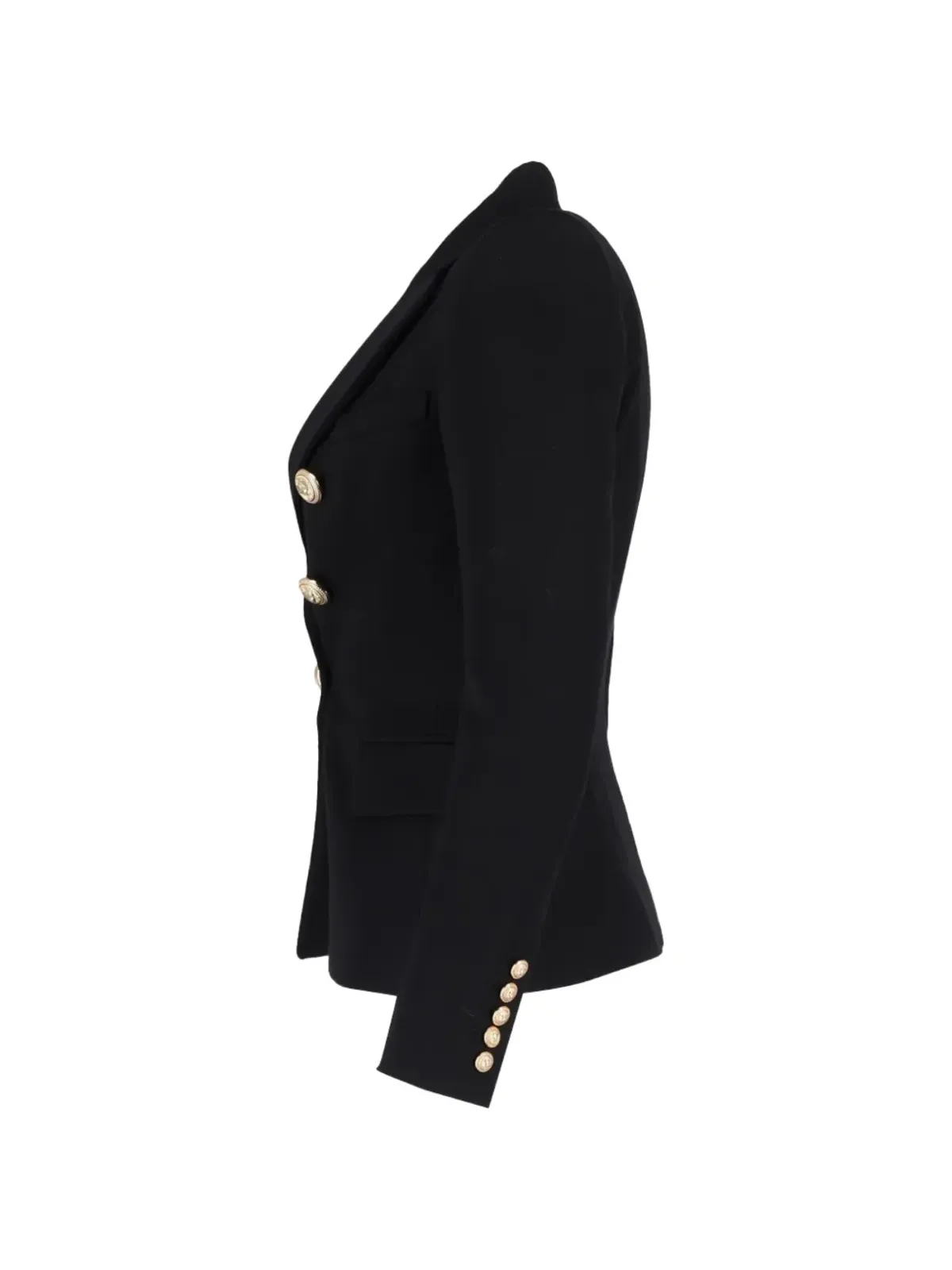 Balmain Pre-Owned ダブルブレスト ピークラペル ブレザー - 画像3
