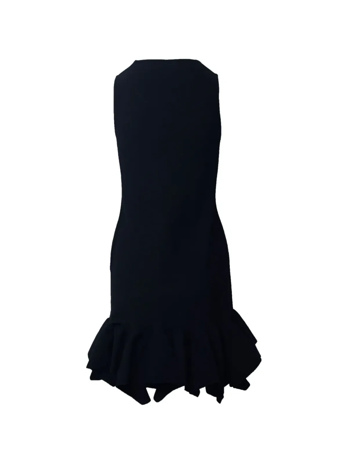Bottega Veneta Pre-Owned fluted dress - Black - 画像2
