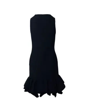 Bottega Veneta Pre-Owned fluted dress - Black - サムネイル2