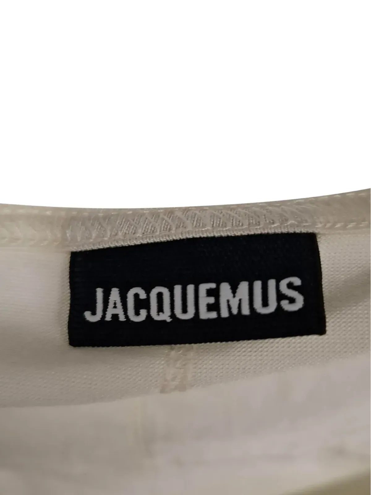 Jacquemus Pre-Owned ルッチュ ウーブン Tシャツ - 画像3
