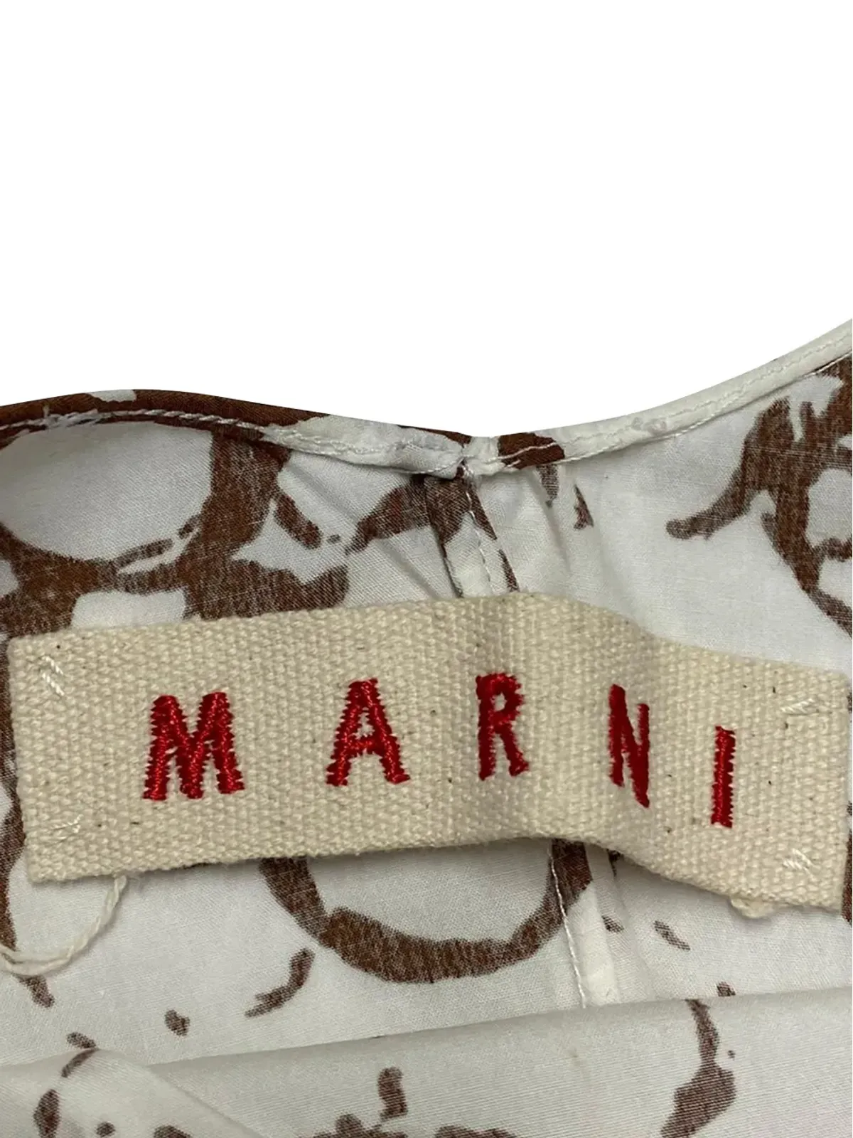 Marni Pre-Owned グラフィック柄ブラウス - 画像4