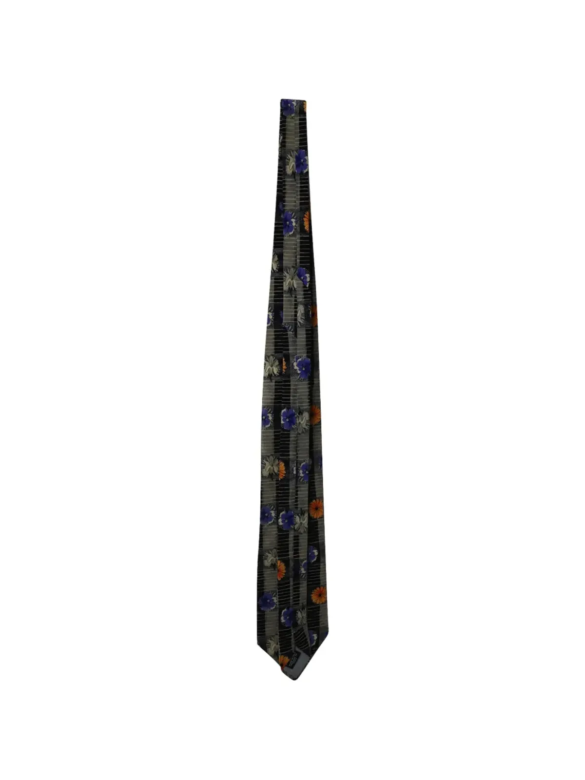 Kenzo Pre-Owned フローラルプリント シルクタイ - 画像2