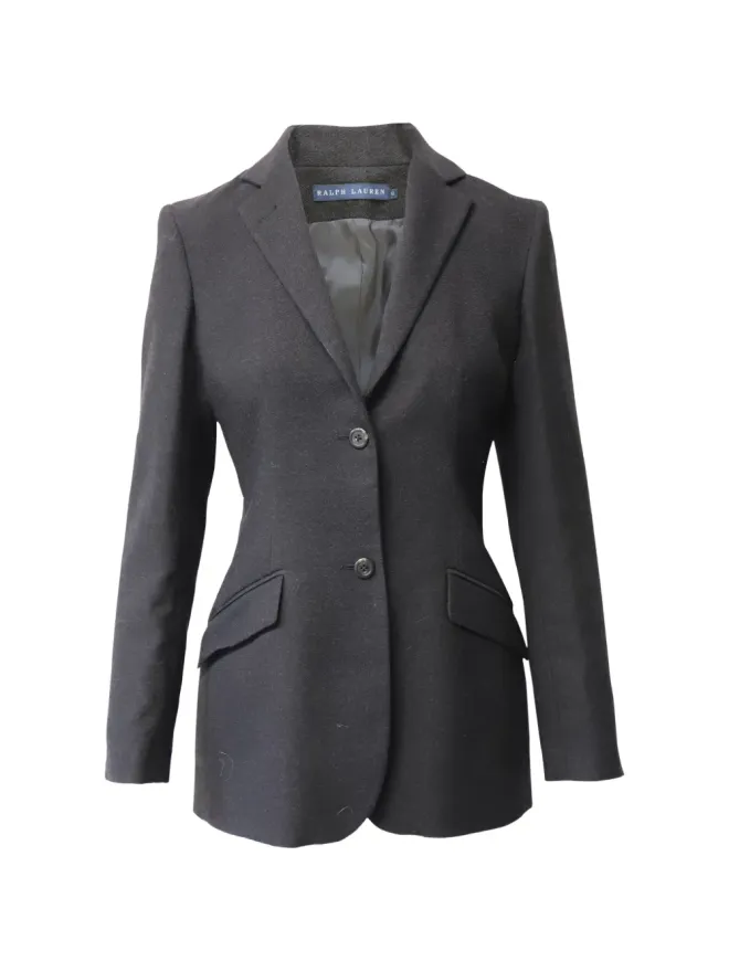 Ralph Lauren Vintage Ralph Lauren Vintage ブラックのシングルブレストブレザーの商品画像