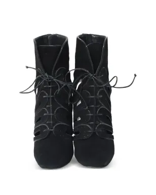 Bottega Veneta Pre-Owned カットアウト レースアップ アンクルブーツ - サムネイル5