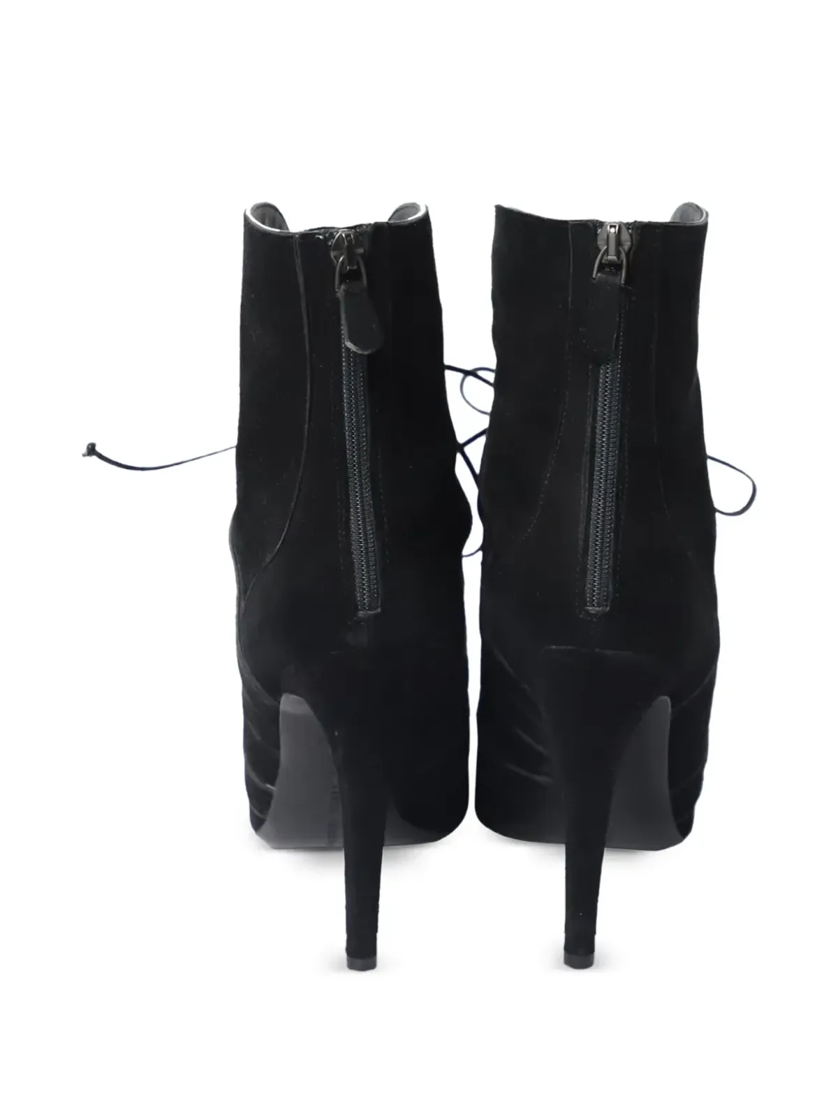 Bottega Veneta Pre-Owned カットアウト レースアップ アンクルブーツ - 画像3