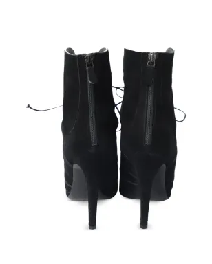Bottega Veneta Pre-Owned カットアウト レースアップ アンクルブーツ - サムネイル3