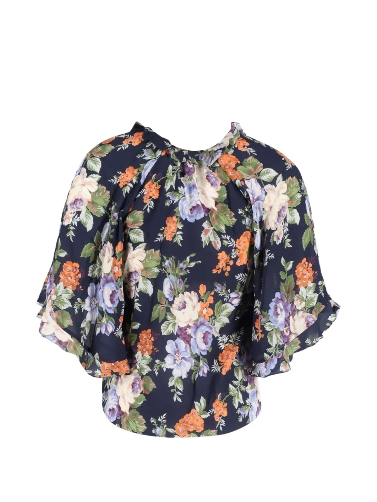 Vilshenko Lena floral-print blouse - Blue - 画像2
