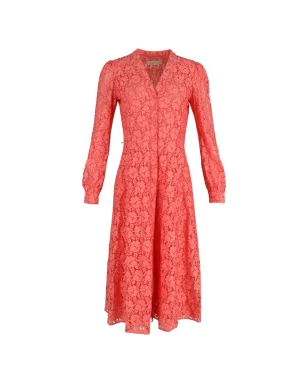 Michael Kors Vintage 長袖レースミディドレス - サムネイル1
