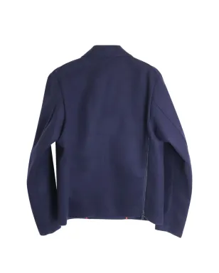 Alexander McQueen ビンテージ ショートダブルブレストジャケット - ブルー - サムネイル2