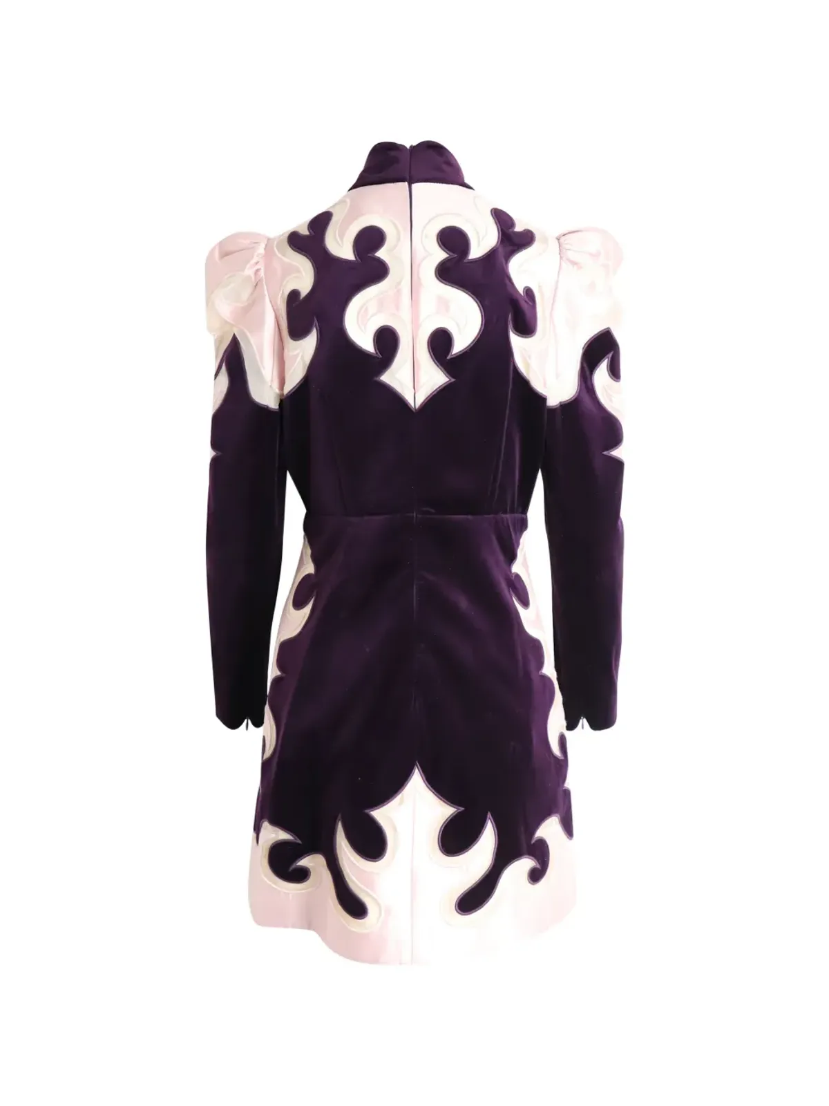 ZIMMERMANN Ladybeetle velvet-detail ミニドレス - 画像2