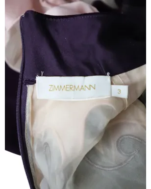 ZIMMERMANN Ladybeetle velvet-detail ミニドレス - サムネイル4