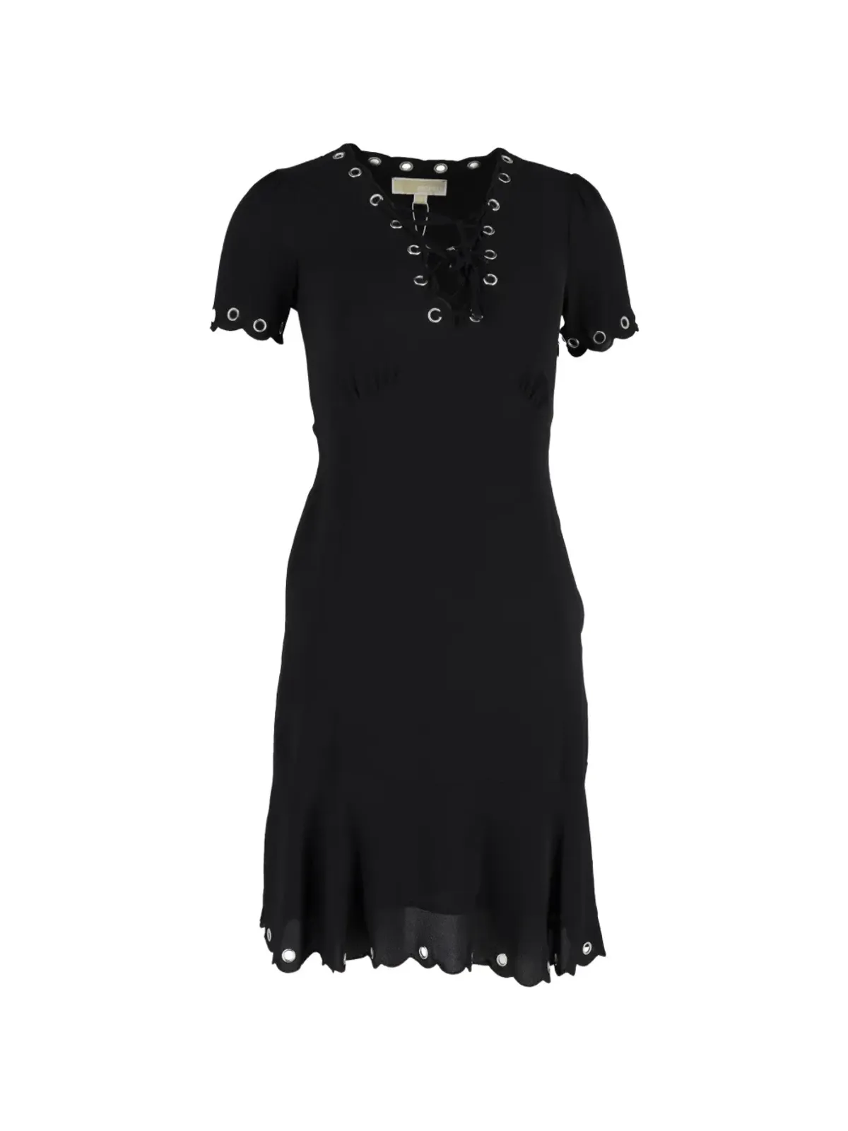 Michael Kors Vintage アイレットディテール レースアップドレス - 画像1