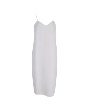Max Mara クラシックVネック スリップドレス - ホワイト - サムネイル1