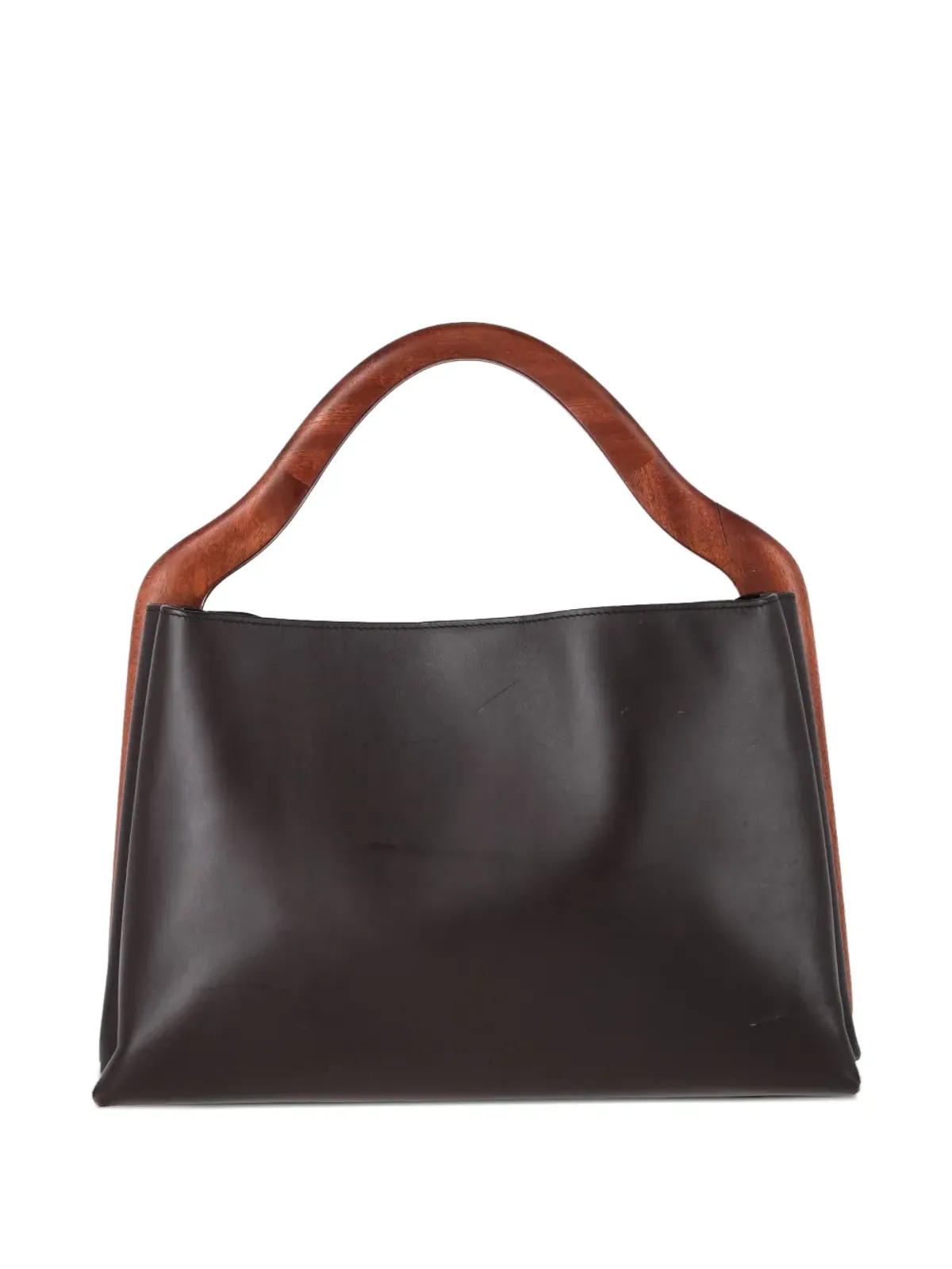 Bottega Veneta ビンテージ Mount Bermuda 本革トートバッグ - 画像2