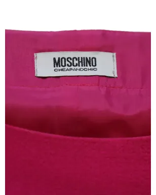 Moschino Pre-Owned セーフティピン付きシースドレス（ピンク） - サムネイル5