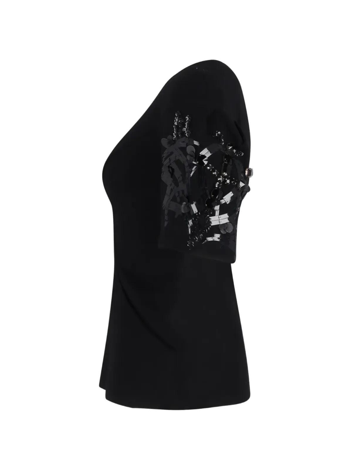 Marni Pre-Owned バルーンスリーブ ブラウス - ブラック - 画像3