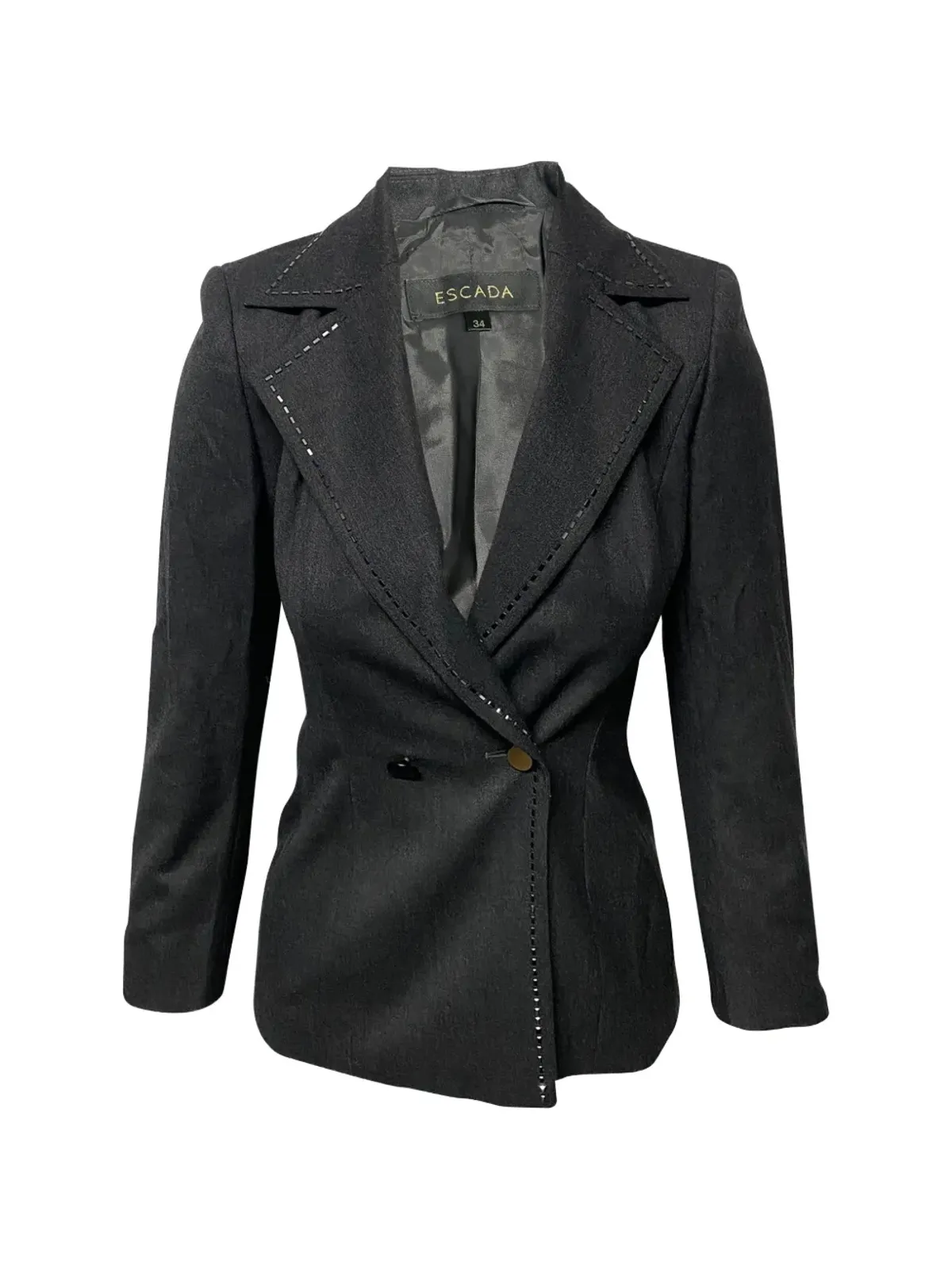Escada Pre-Owned ウールスーツ グレー - 画像1