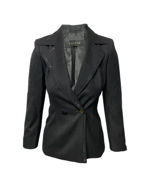 Escada Pre-Owned ウールスーツ グレー - サムネイル1