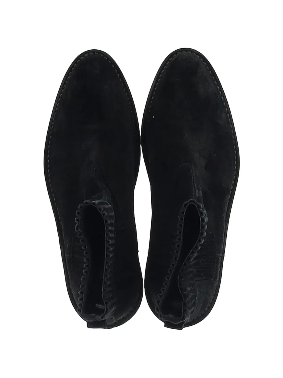 Balenciaga Pre-Owned スエード チェルシーブーツ - 画像4