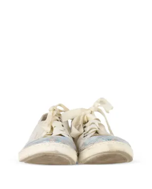 Lanvin Pre-Owned 蛇皮風スニーカー - サムネイル2