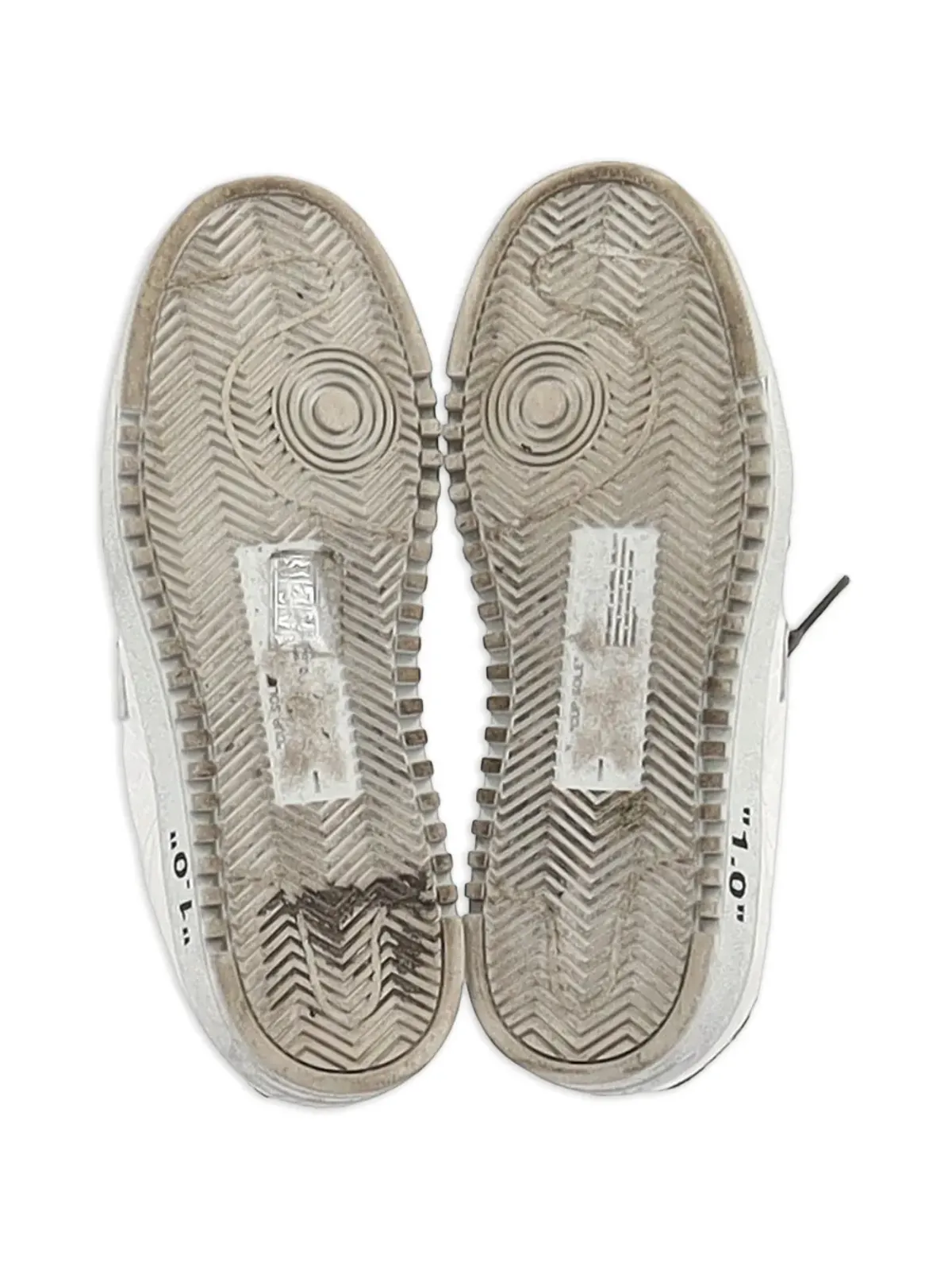 Off-White Pre-Owned 2.0 グリッターディテール スニーカー - 画像5