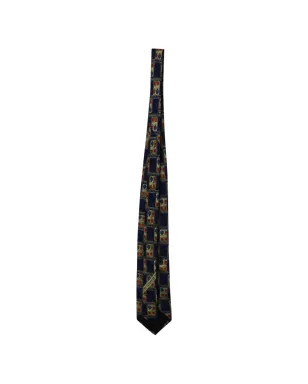 Ermenegildo Zegna Vintage ジオメトリック柄タイ - サムネイル3