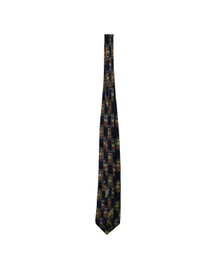 Ermenegildo Zegna Vintage ジオメトリック柄タイ - サムネイル4