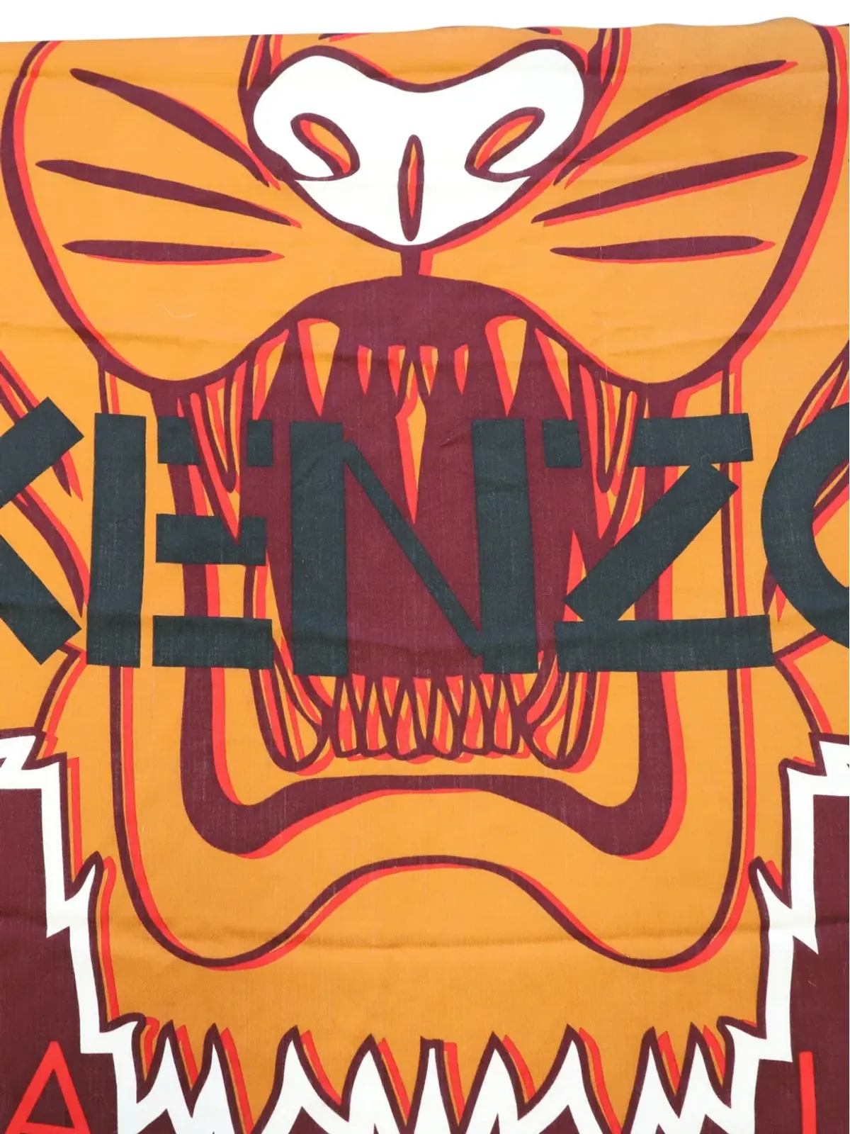 Kenzo Pre-Owned 虎モチーフスカーフ - 画像5