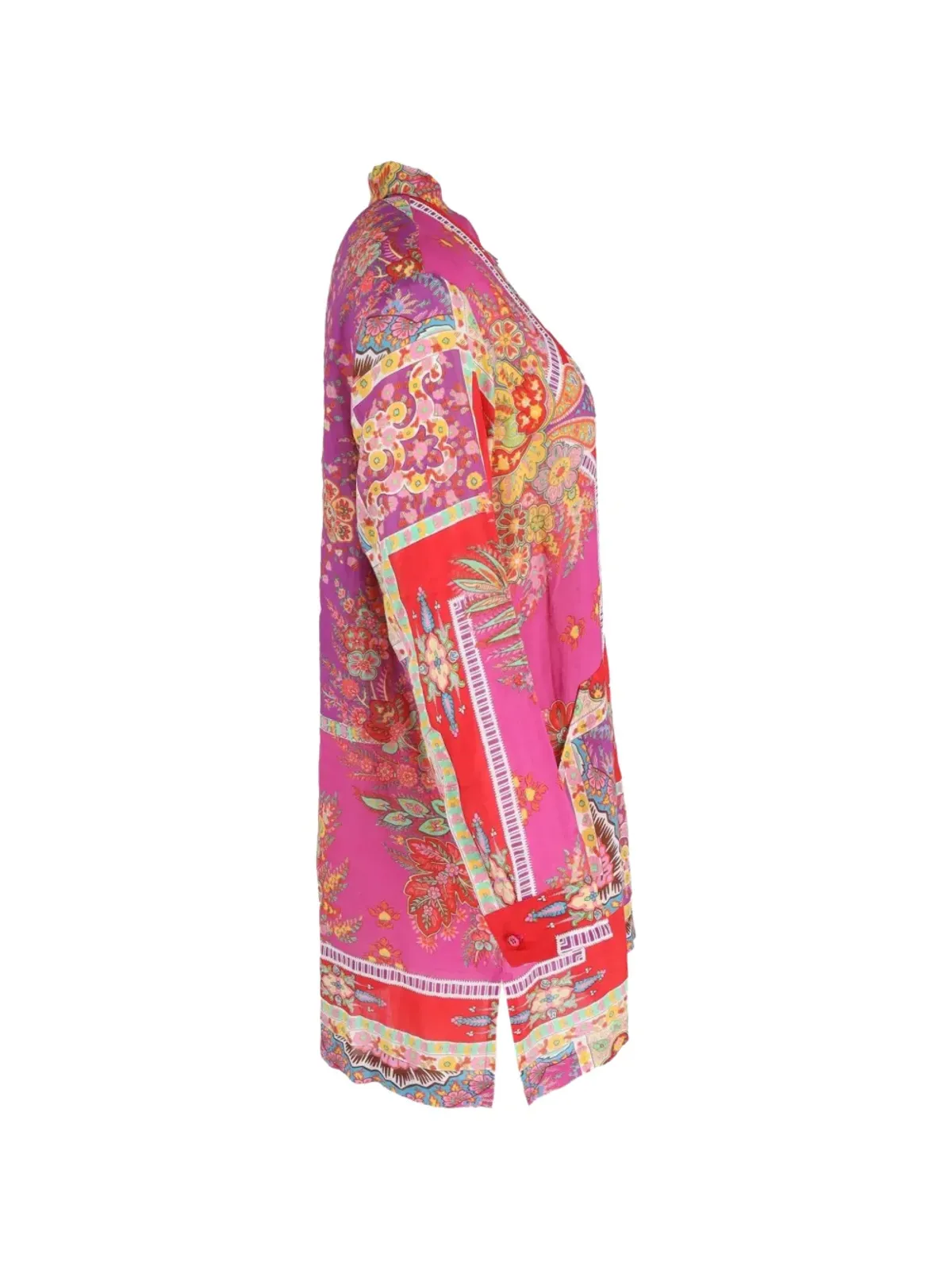 Etro Vintage サルデーニャプリント シャツドレス - Pink - 画像3