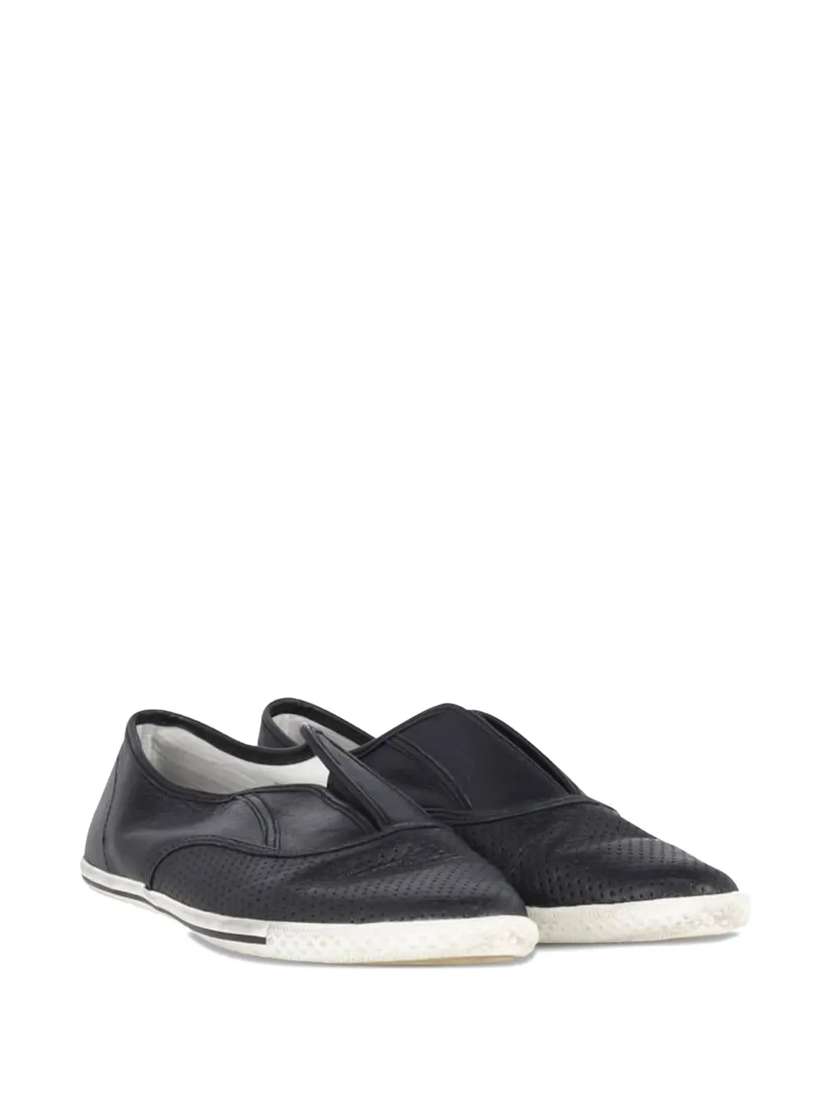 Marc Jacobs Vintage スリップオンレザースニーカー - 画像2