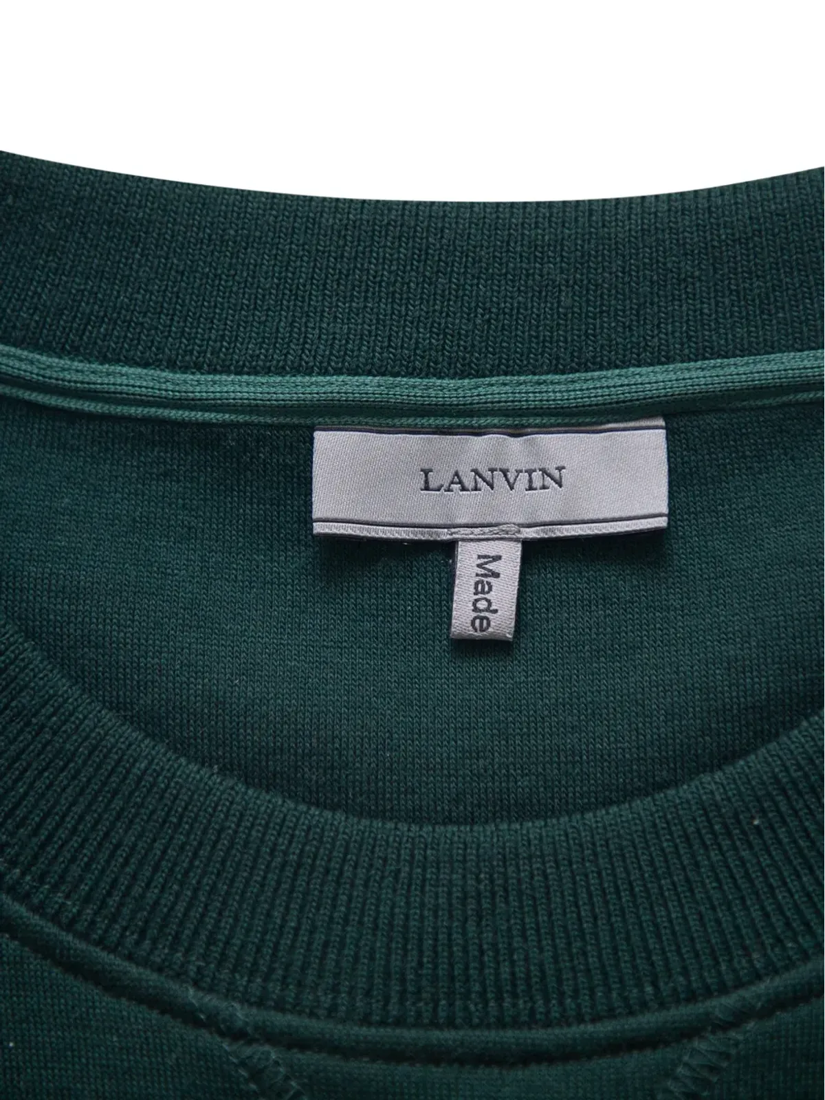 Lanvin Pre-Owned ロゴ刺繍入りスウェットシャツ - 画像4