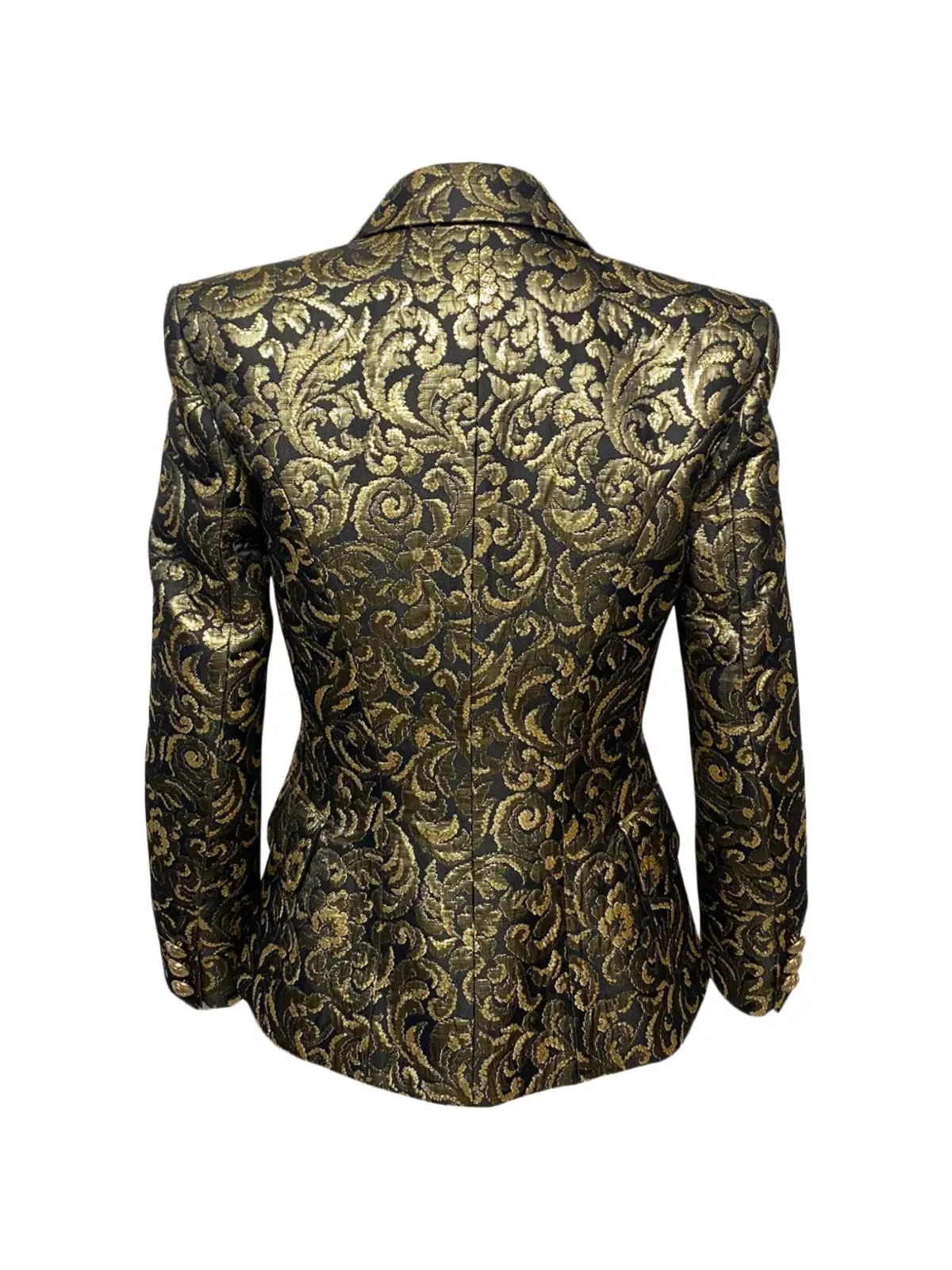 Balmain Pre-Owned ブロケード ダブルブレスト ブレザー - 画像2