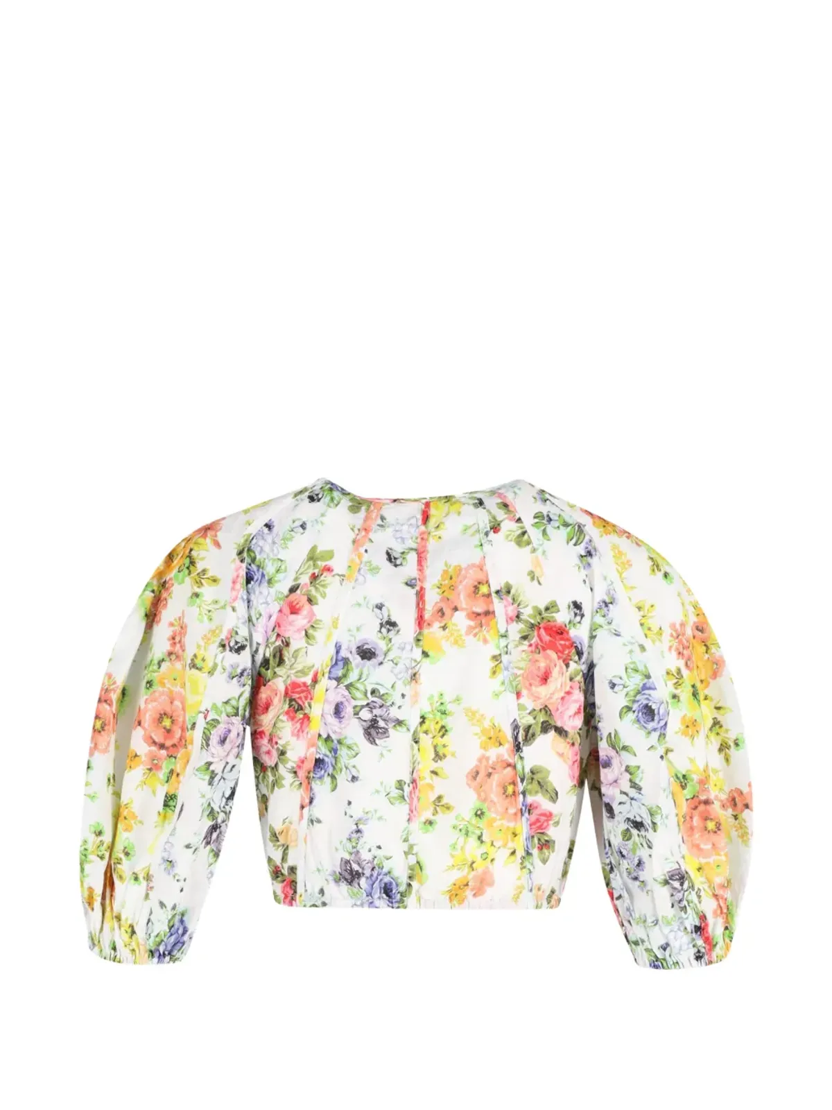 ZIMMERMANN 花柄プリント クロップドトップ - 画像2