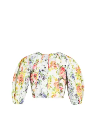 ZIMMERMANN 花柄プリント クロップドトップ - サムネイル2