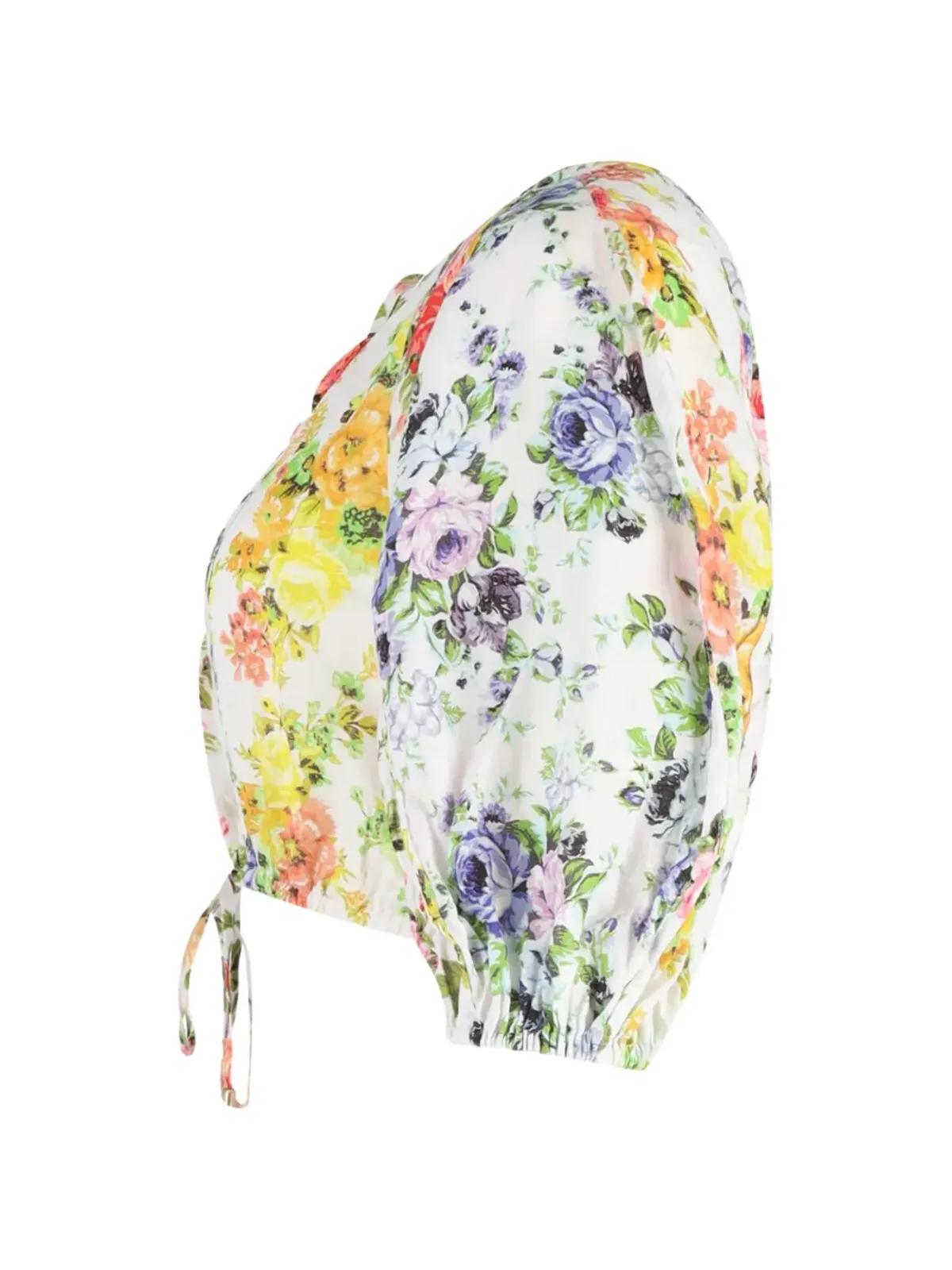 ZIMMERMANN 花柄プリント クロップドトップ - 画像3