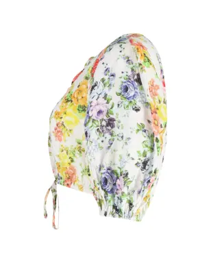 ZIMMERMANN 花柄プリント クロップドトップ - サムネイル3