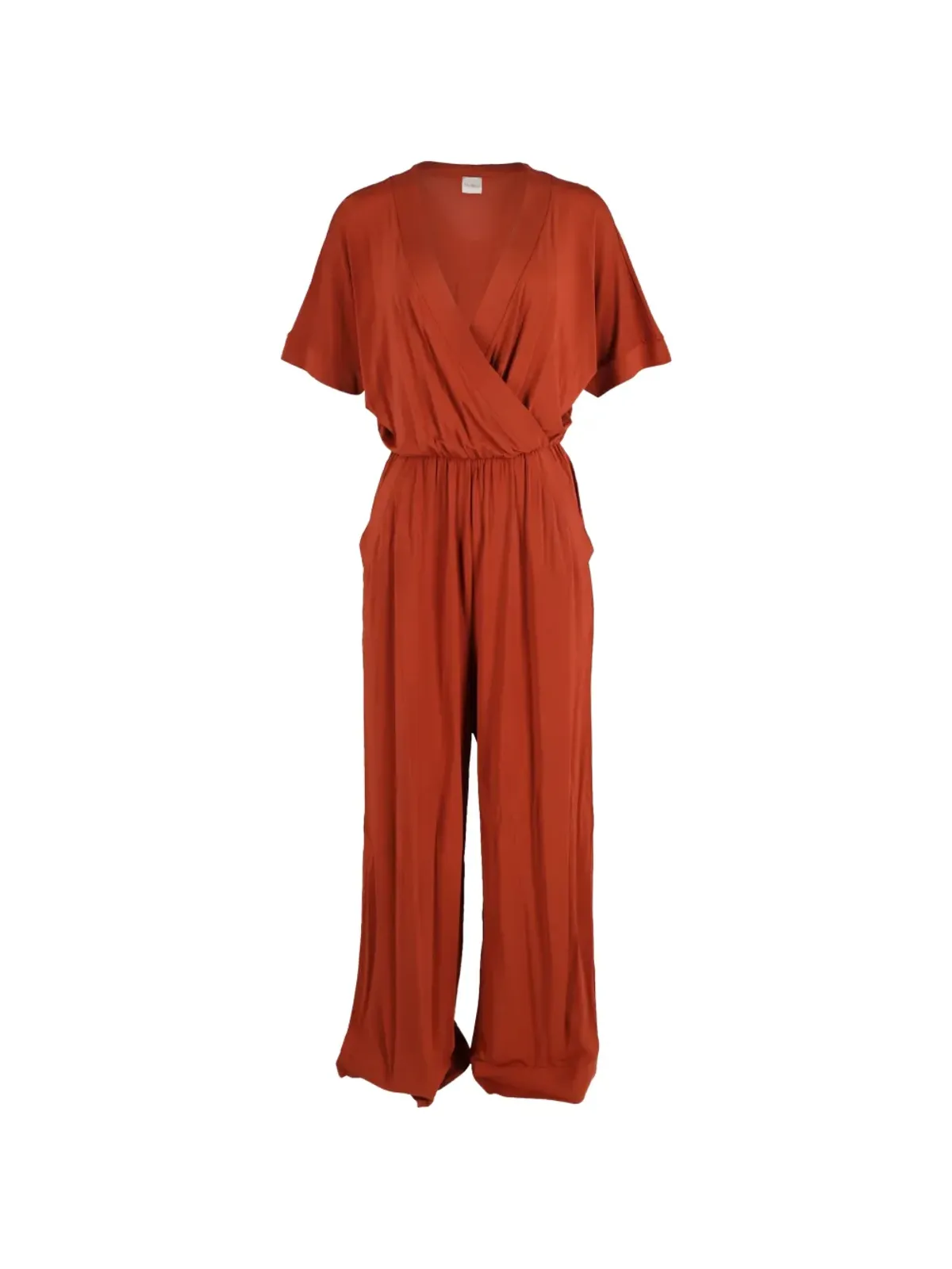 Max Mara エオロ Vネック ジャンプスーツ - 画像1