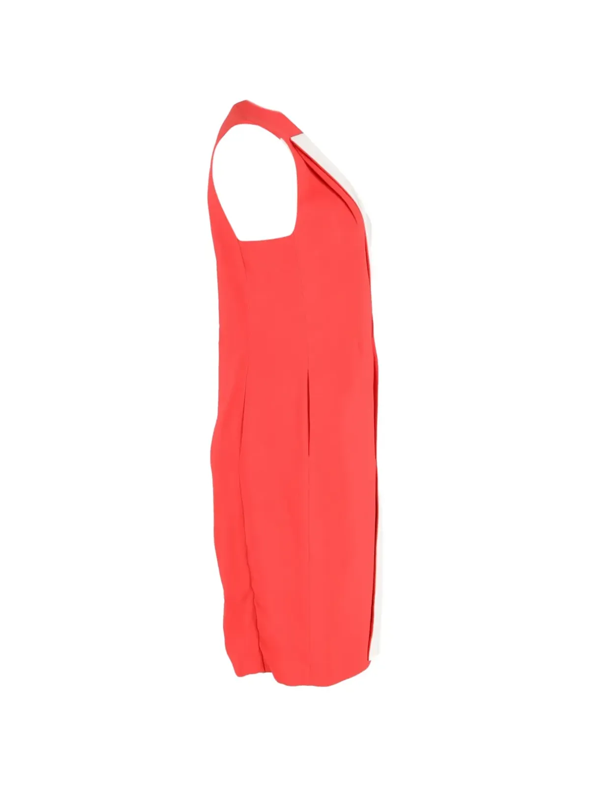 Emilia Wickstead V-neck mini dress - Red - 画像3