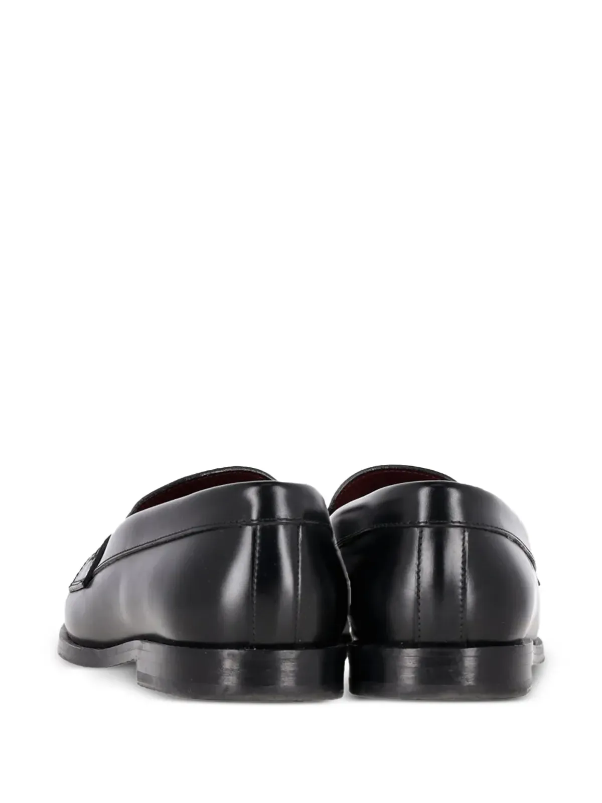 Red Valentino Vintage Vchain カーフレザー ローファー - ブラック - 画像3