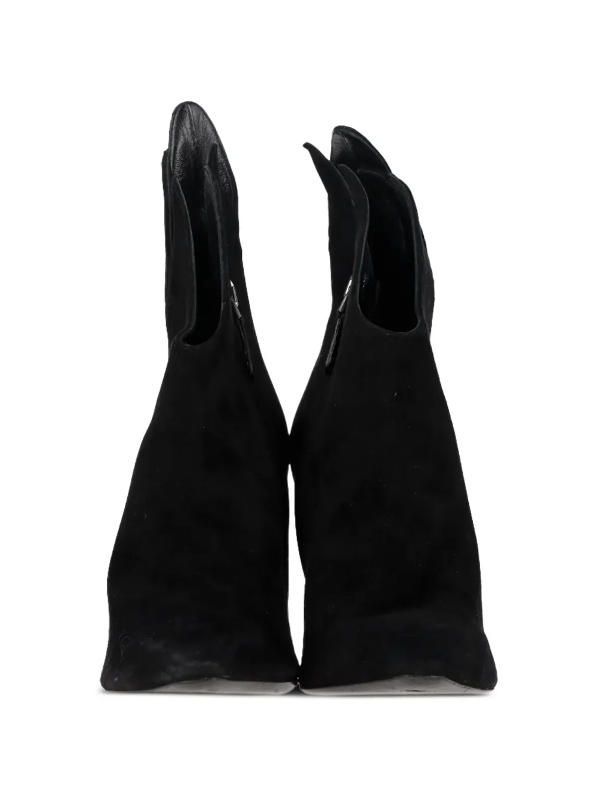 Bottega Veneta Pre-Owned フレームヒール アンクルブーツ - 画像5