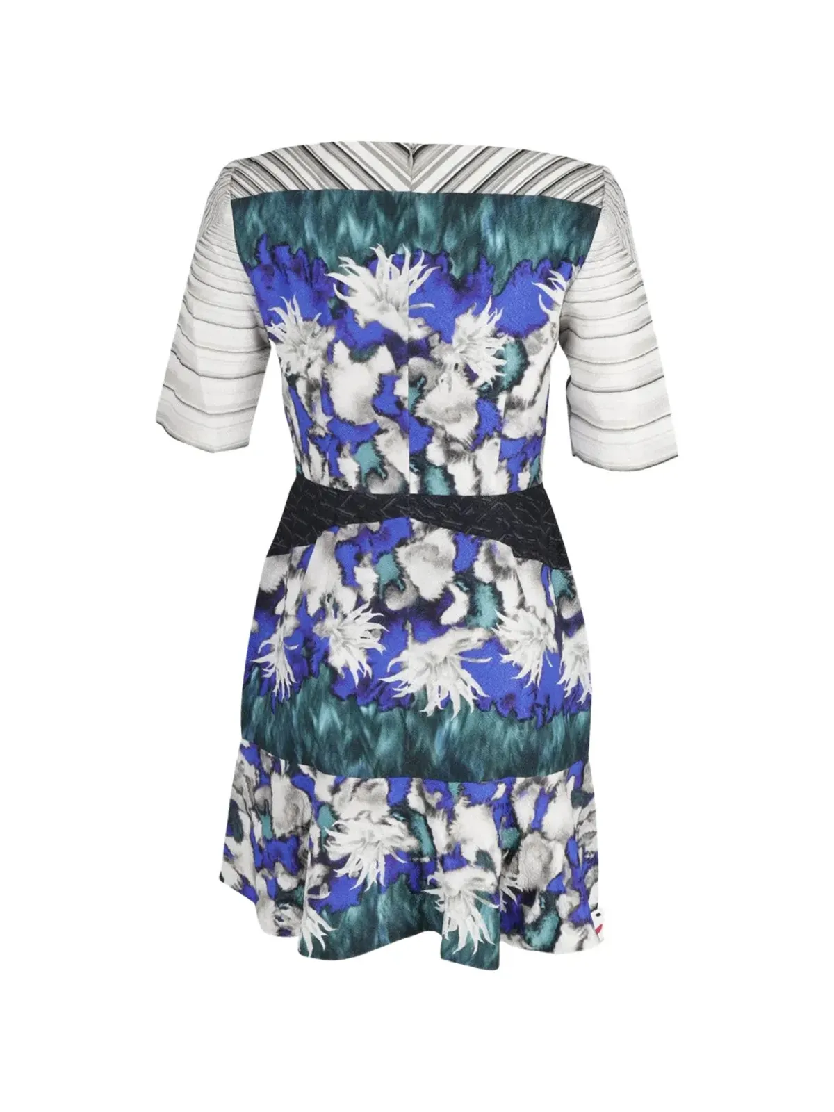 Peter Pilotto シルクプリントパネルドレス - 画像2