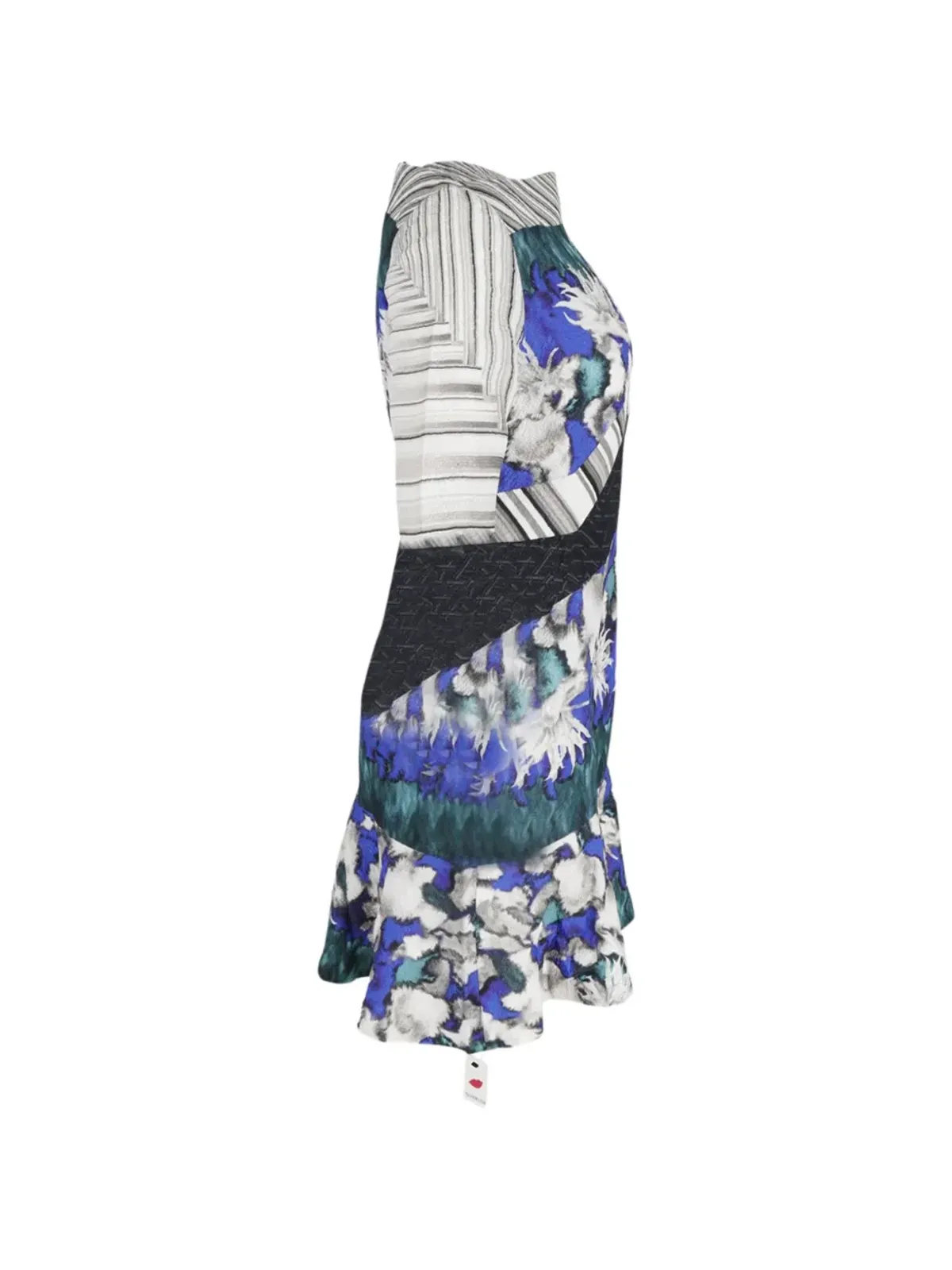 Peter Pilotto シルクプリントパネルドレス - 画像3